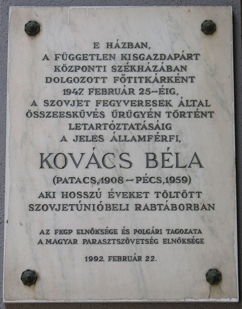 kovács béla